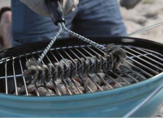 Cepillos de cerdas de alambre: peligro para la salud en la barbacoa