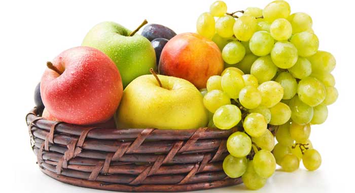 Resultado de imagen para uvas y manzanas