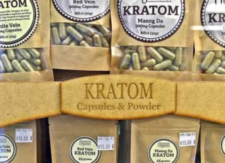 Los compuestos en los suplementos de hierbas Kratom son opiáceos.